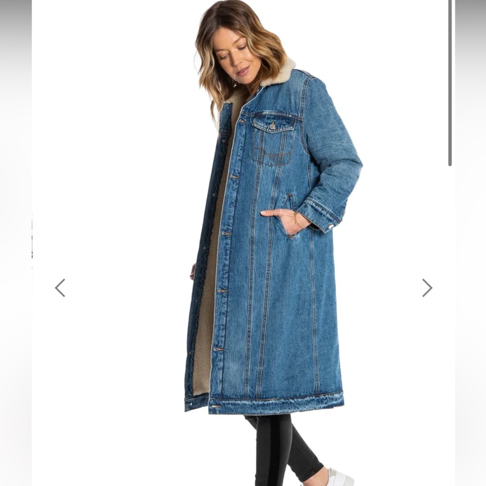 ISO JUICY COUTURE DENIM TRENCH